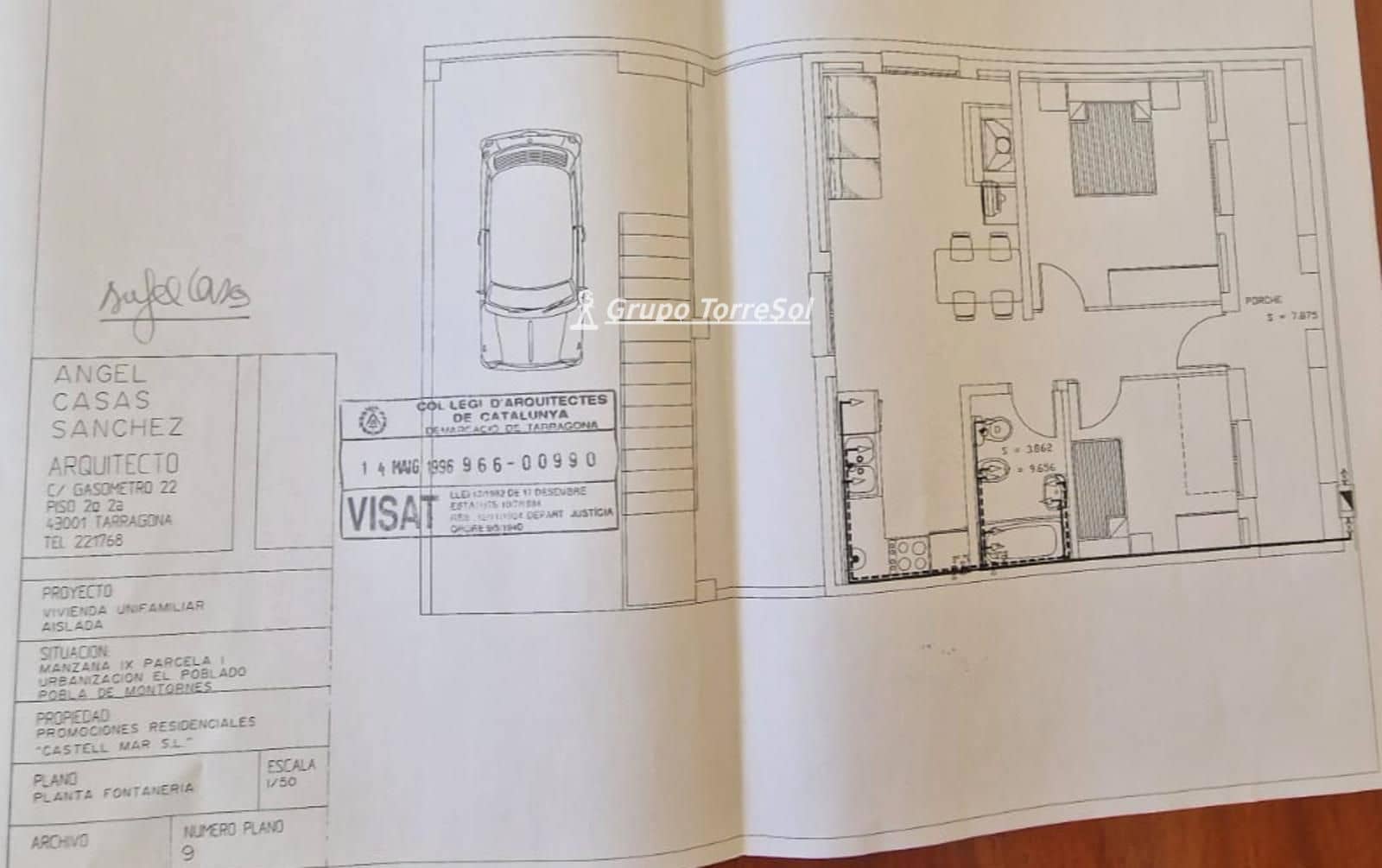 3 bedroom Townhouse for sale in La Pobla de Montornes - € 229,000 (Ref: 10166927)