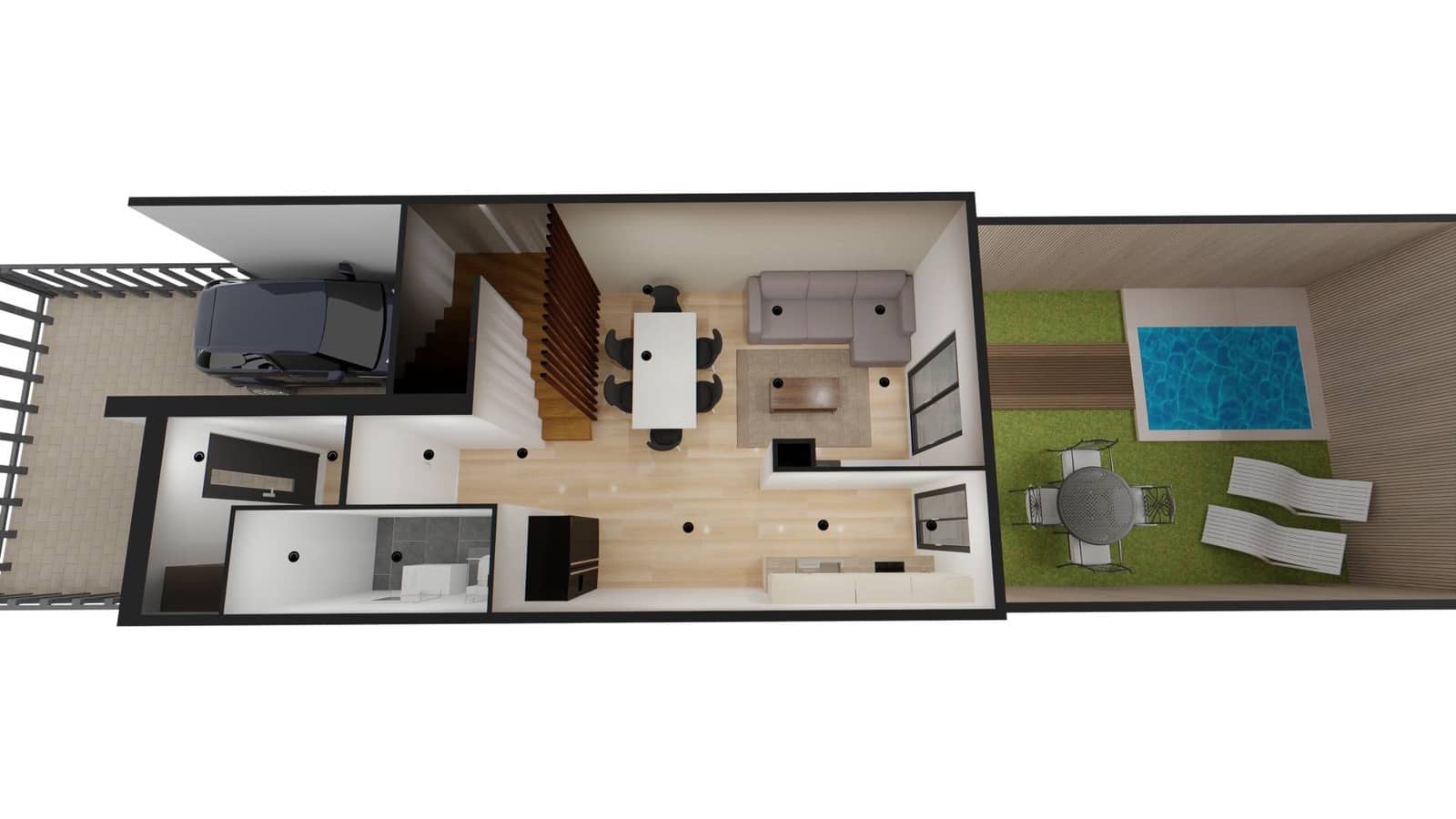 4 soveværelse Rækkehus til salg i El Vendrell med swimmingpool - € 289.000 (Ref: 9151865)