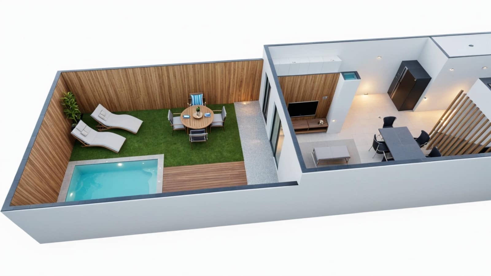 4 soveværelse Rækkehus til salg i El Vendrell med swimmingpool - € 289.000 (Ref: 9151865)