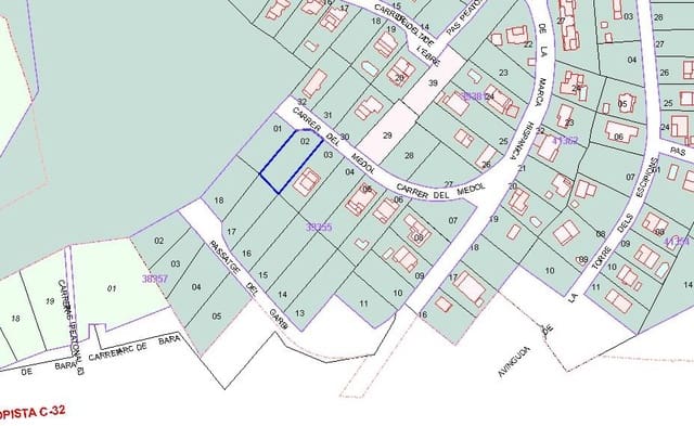 Tomt till salu i Segur de Calafell, Calafell - 83 500 € (Ref: 9151872)