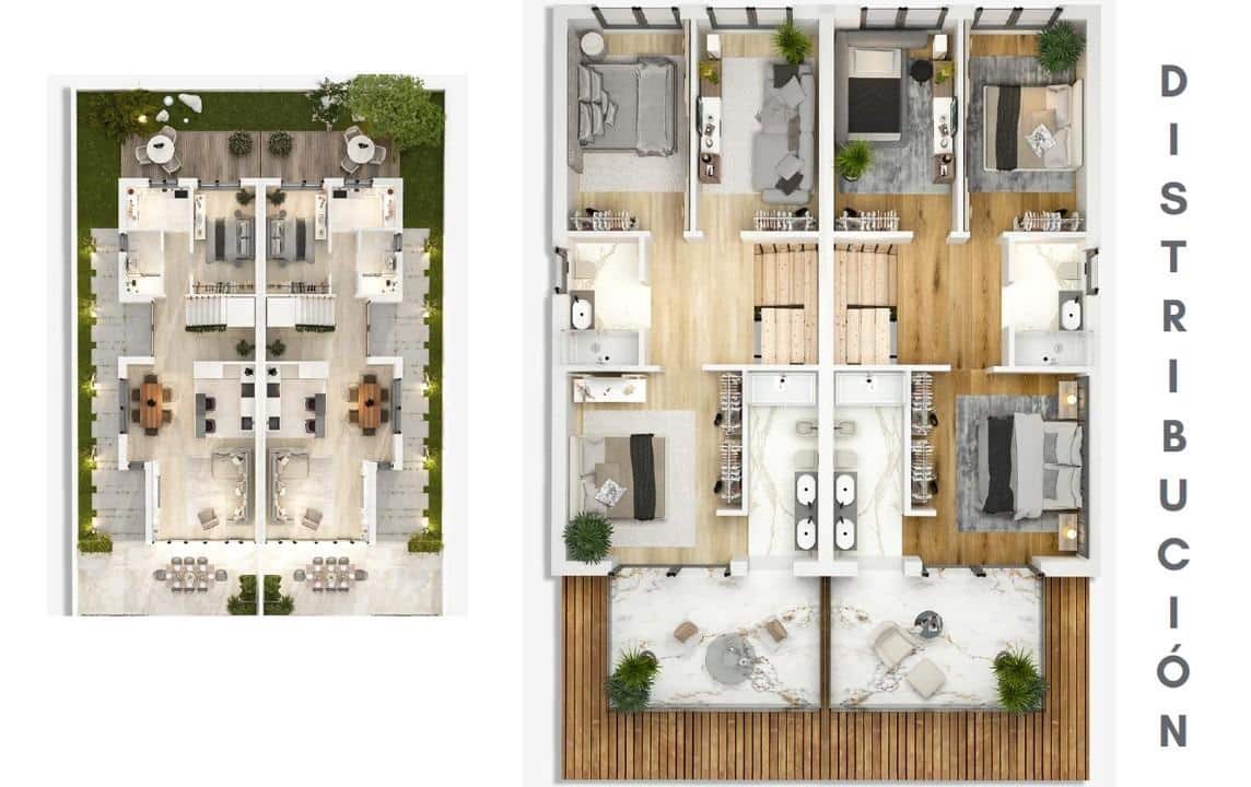 4 soverom Rekkehus til salgs i Segur de Calafell med svømmebasseng - € 445 000 (Ref: 9151987)