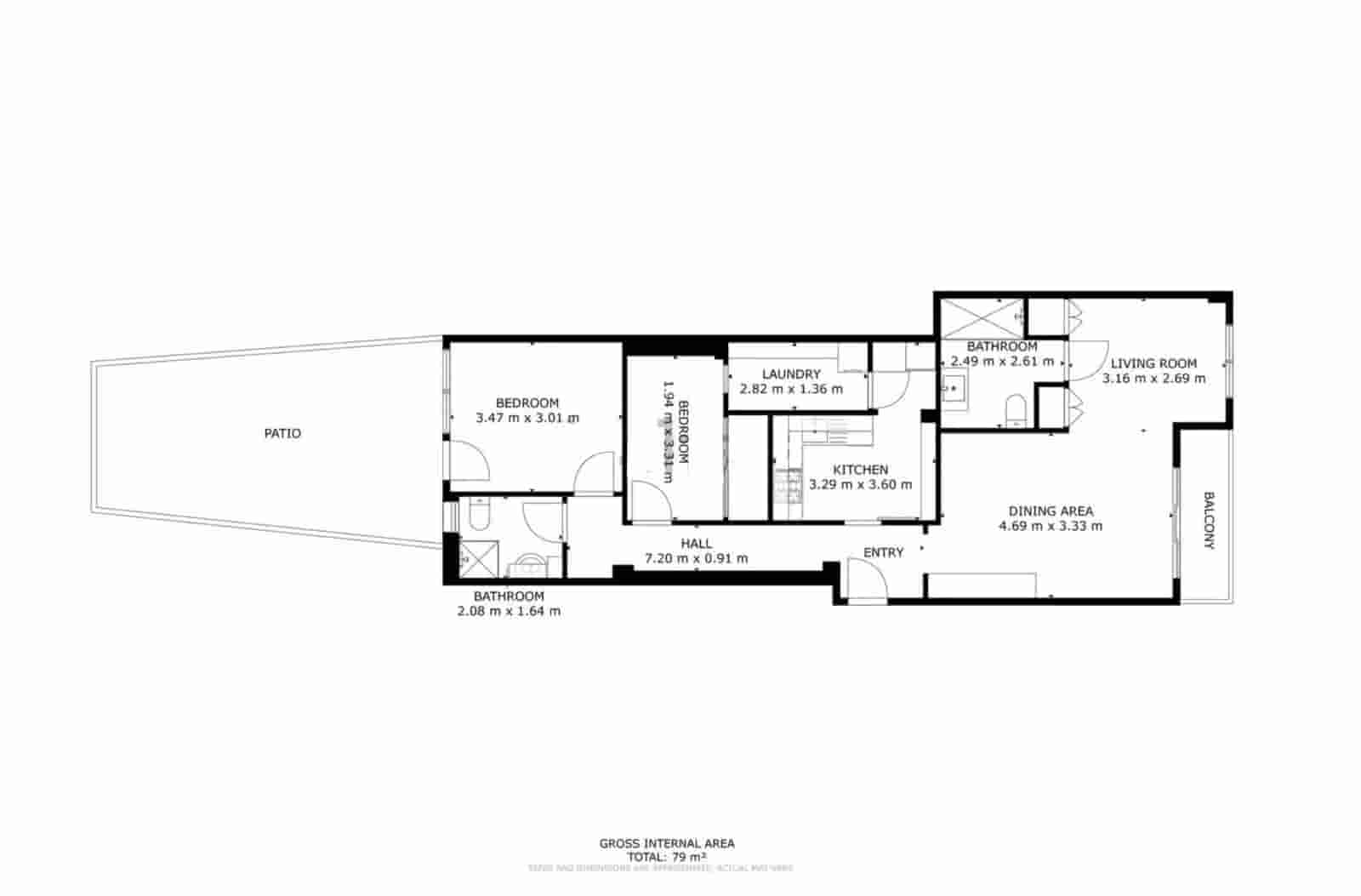 2 makuuhuone Huoneisto myytävänä paikassa Calafell - 209 000 € (Ref: 9152072)