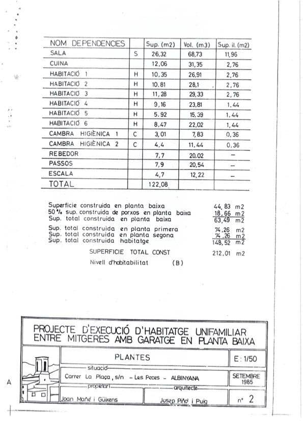 6 soveværelse Byhus til salg i Albinyana - € 120.000 (Ref: 9152086)