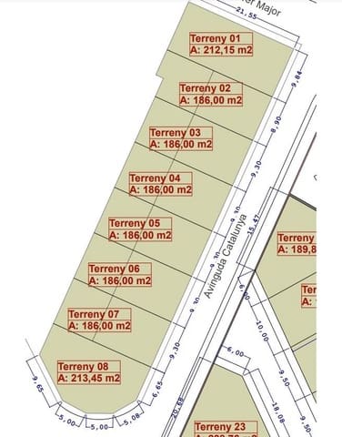 Building Plot for sale in Masllorenç - € 427,500 (Ref: 9160935)