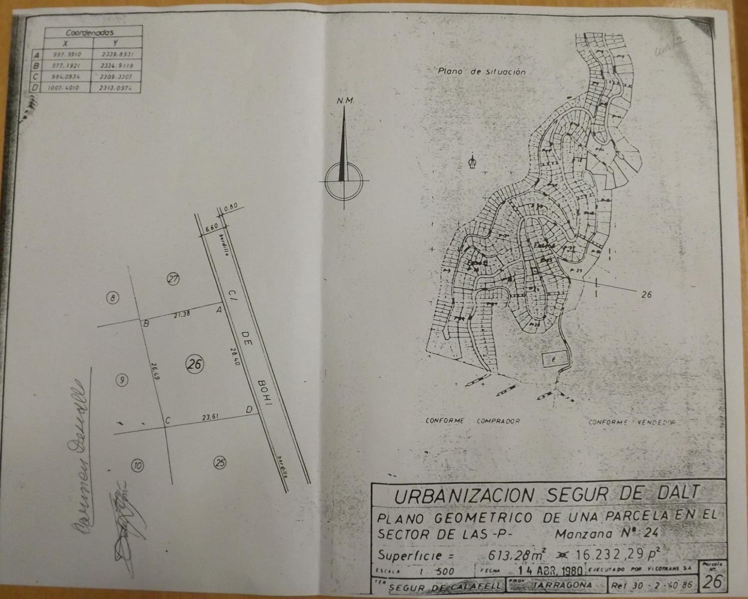 Byggetomt til salgs i Segur de Calafell - € 35 000 (Ref: 9192273)