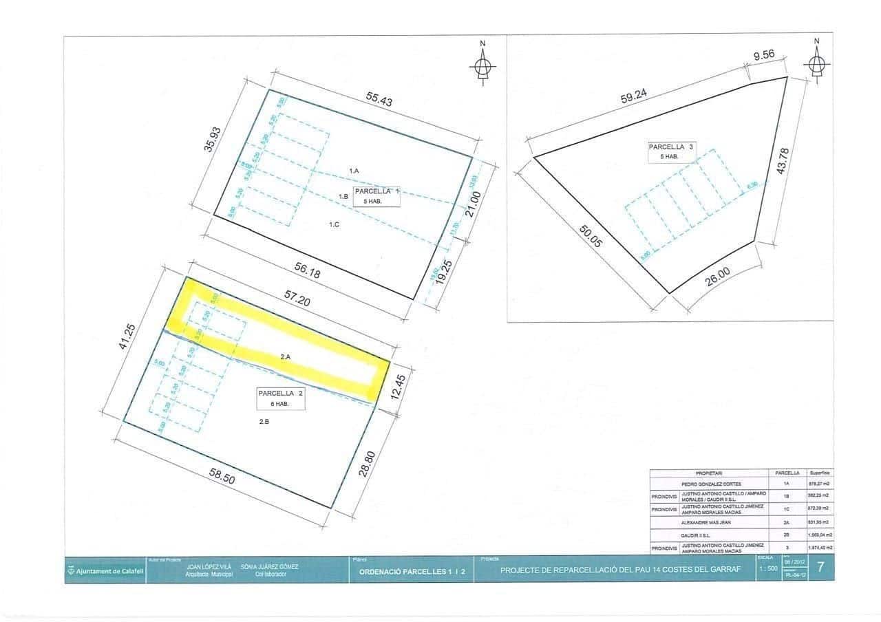 Tontti myytävänä paikassa Segur de Calafell - 64 000 € (Ref: 9353566)