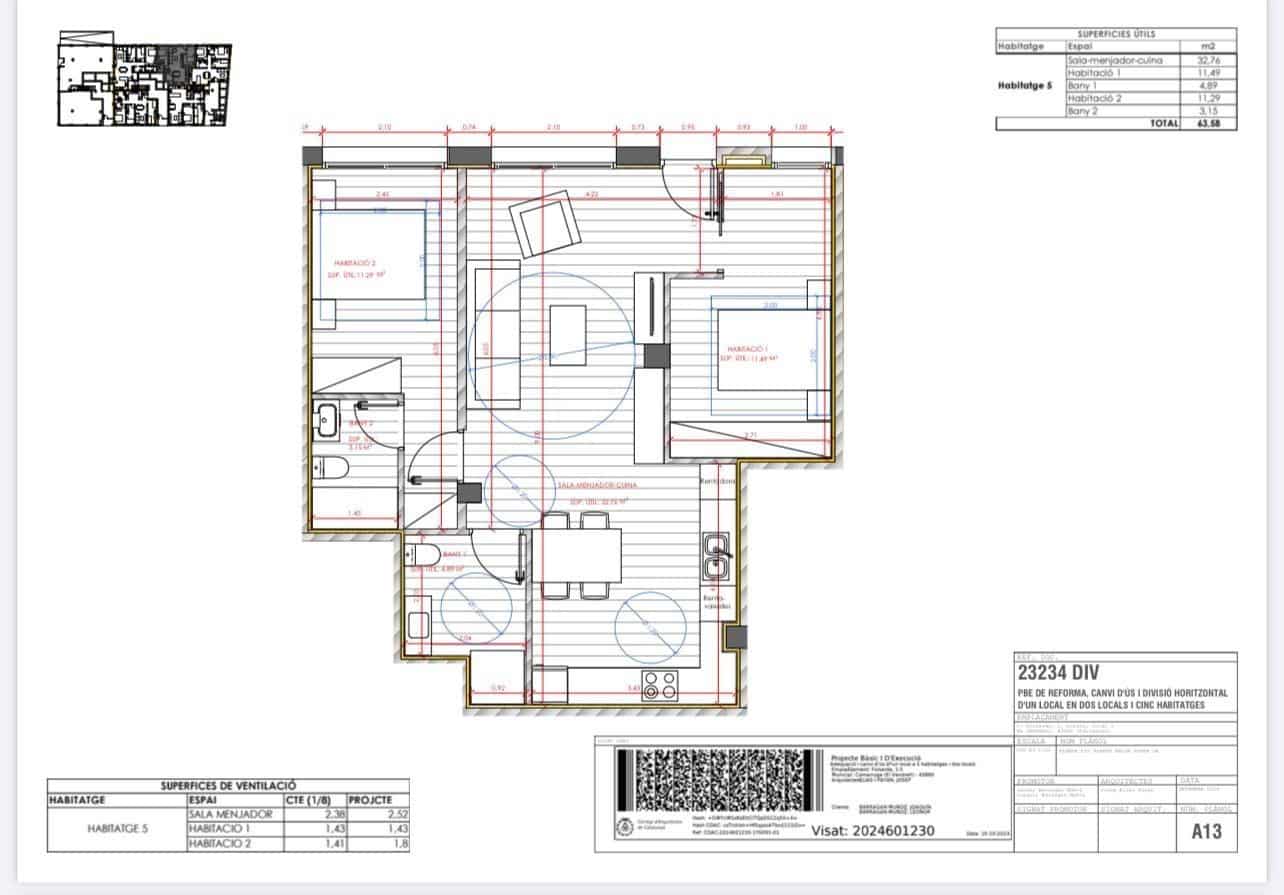 2 bedroom Apartment for sale in El Vendrell - € 165,000 (Ref: 9385553)