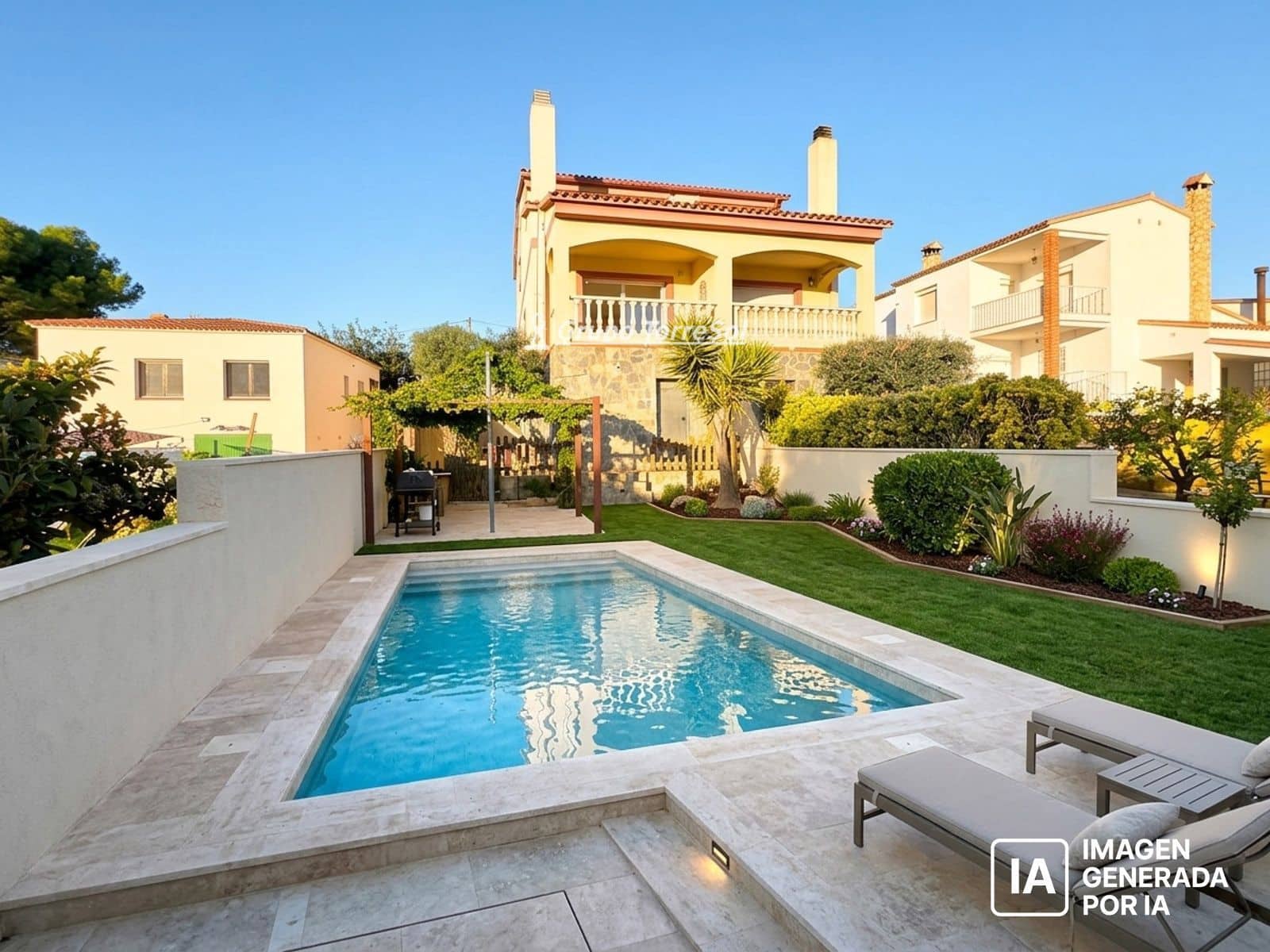 4 sypialnia Willa na sprzedaż w La Pobla de Montornes z garażem - 260 900 € (Ref: 9534636)