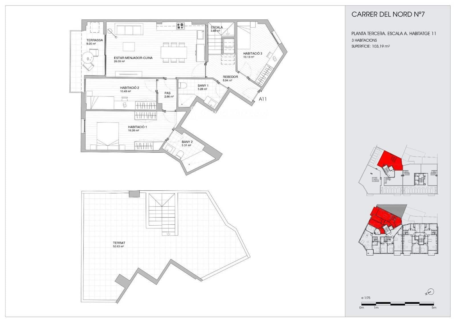 3 bedroom Flat for sale in Torredembarra - € 320,000 (Ref: 9534649)