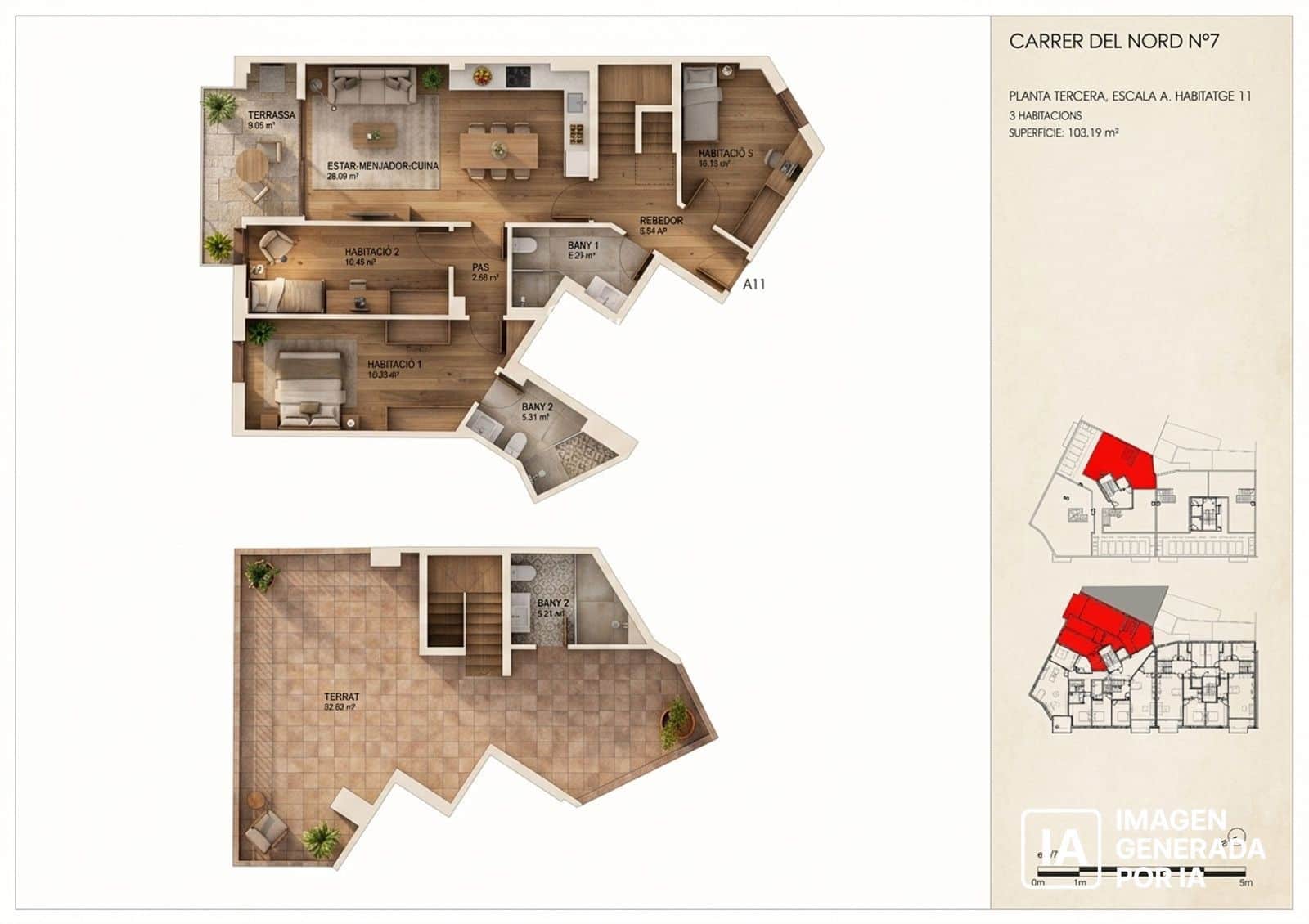 3 bedroom Flat for sale in Torredembarra - € 320,000 (Ref: 9534649)