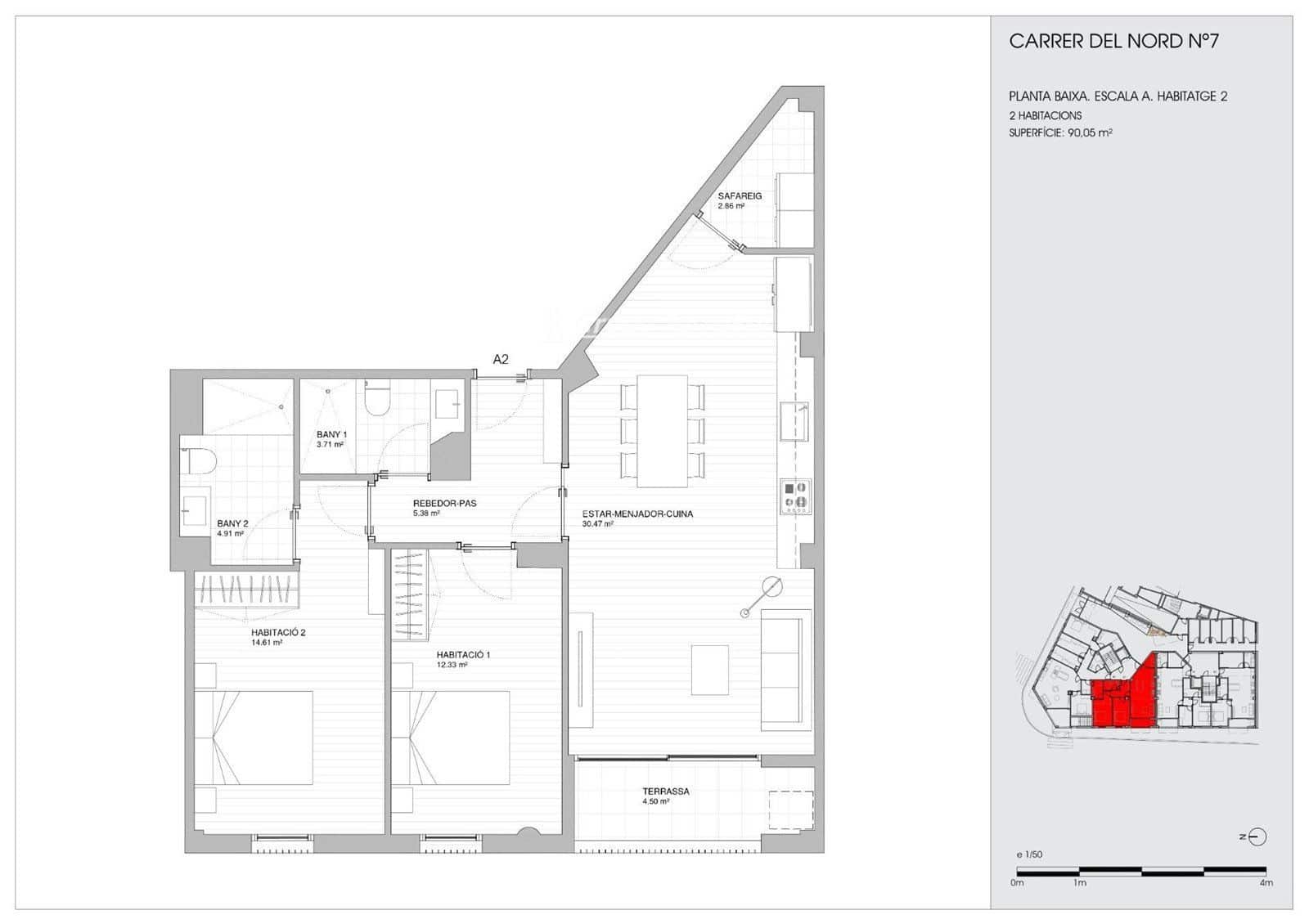 2 quarto Apartamento para venda em Torredembarra - 245 000 € (Ref: 9534678)