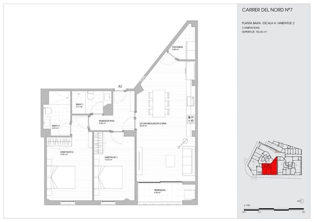 2 quarto Apartamento para venda em Torredembarra - 245 000 € (Ref: 9534678)
