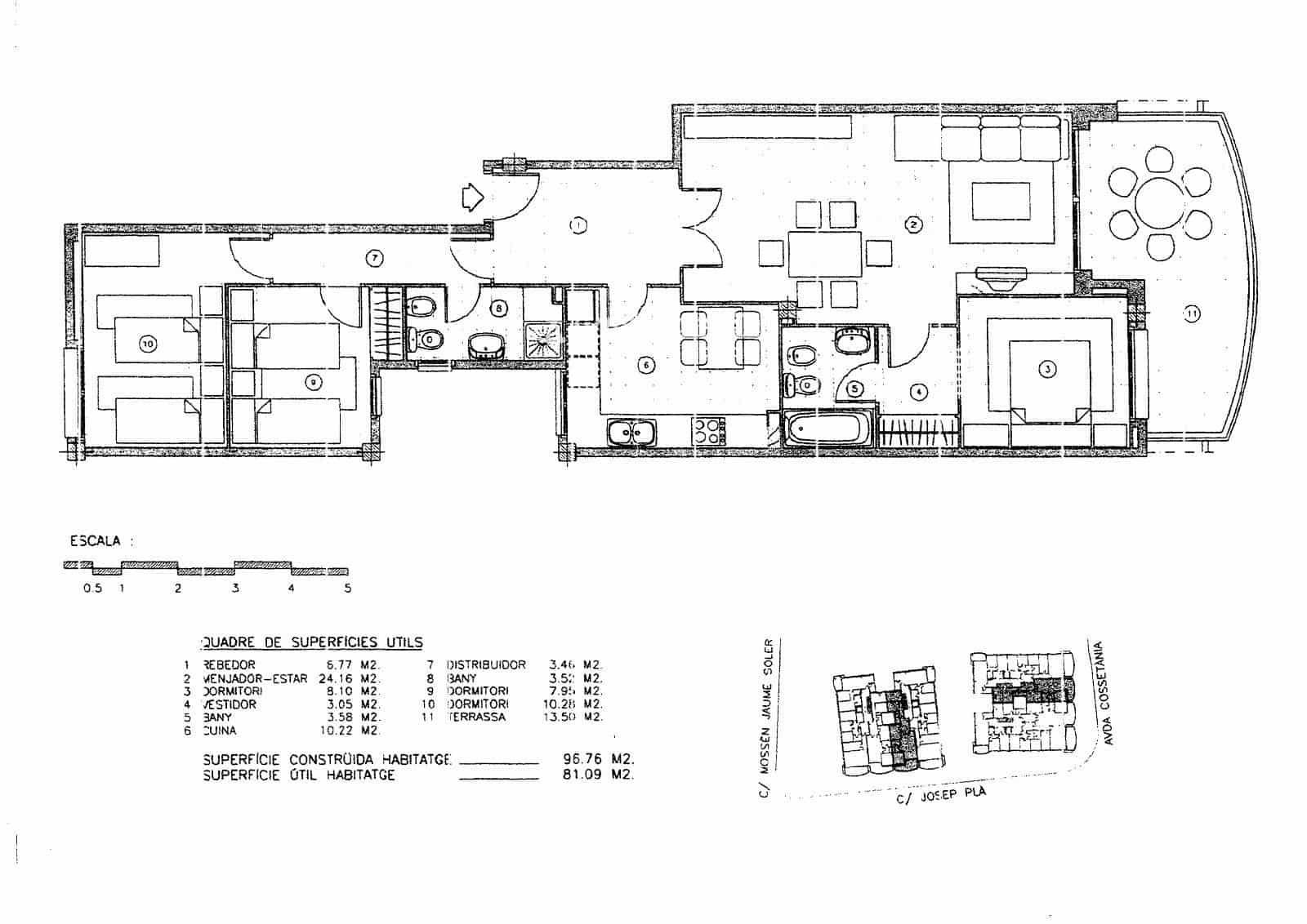 3 bedroom Penthouse for sale in Calafell with pool garage - € 369,000 (Ref: 9536164)