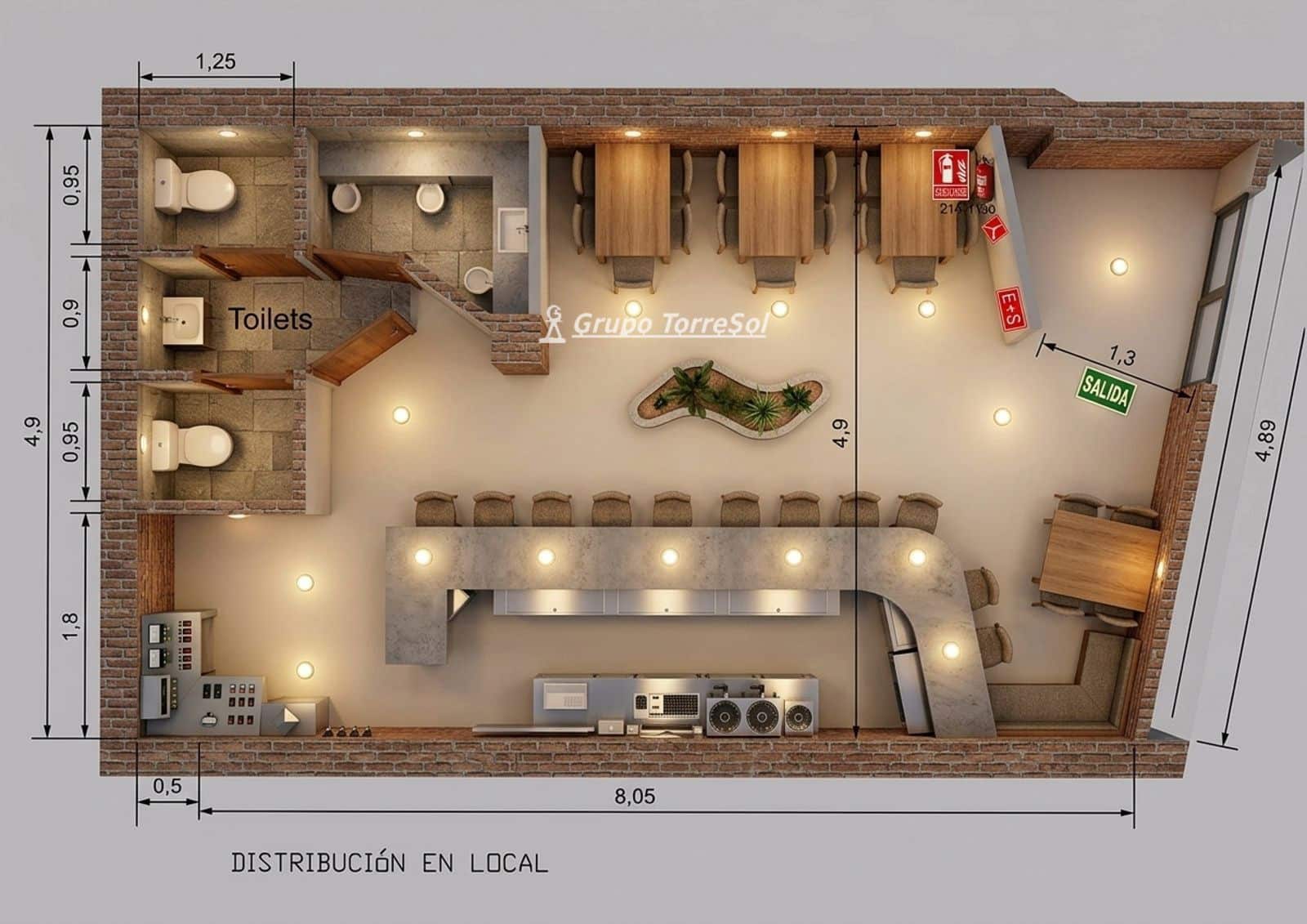 Commercial for sale in Calafell - € 119,000 (Ref: 9536167)