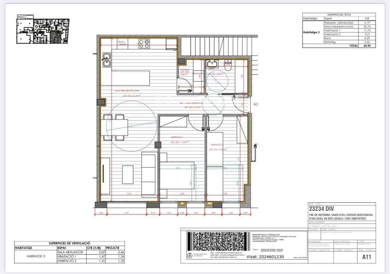 2 slaapkamer Flat te koop in El Vendrell - € 165.000 (Ref: 9552554)