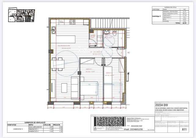 2 slaapkamer Flat te koop in El Vendrell - € 165.000 (Ref: 9552554)