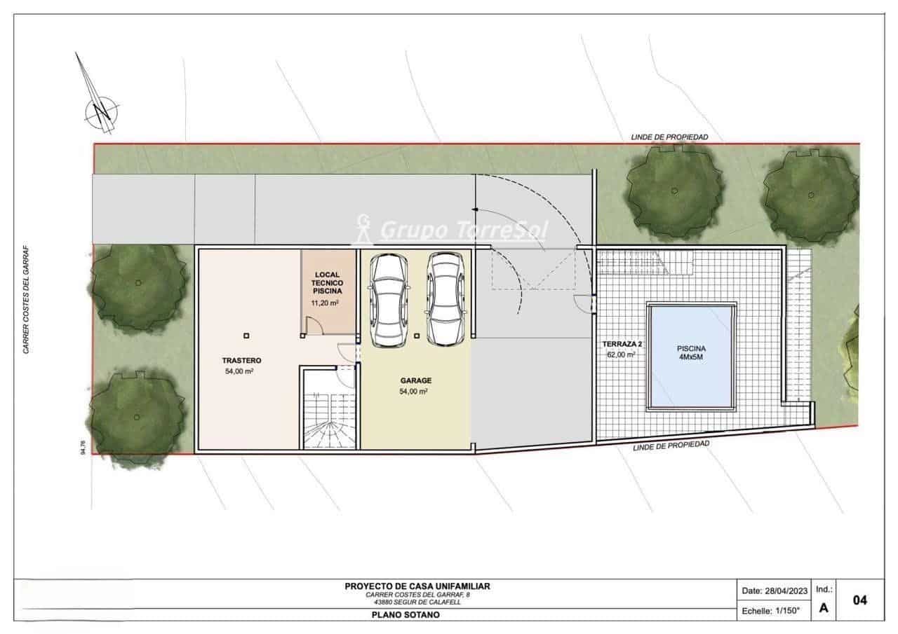 Bauplatz zu verkaufen in Segur de Calafell - 64.000 € (Ref: 9570377)