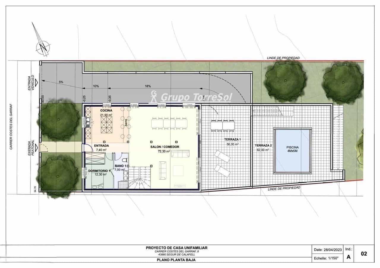 Bauplatz zu verkaufen in Segur de Calafell - 64.000 € (Ref: 9570377)