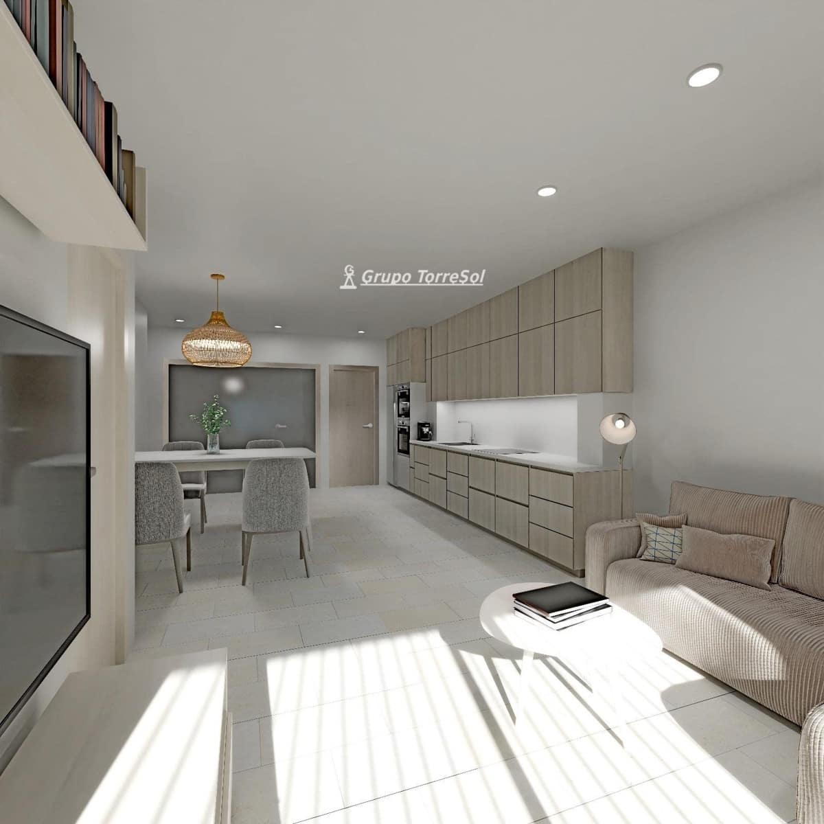 1 quarto Apartamento para venda em Torredembarra com garagem - 190 000 € (Ref: 9571434)