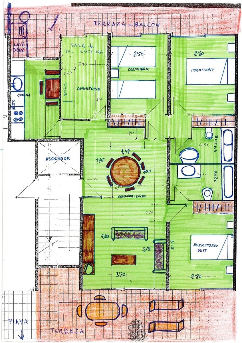 4 bedroom Flat for sale in Calafell - € 329,000 (Ref: 9606814)