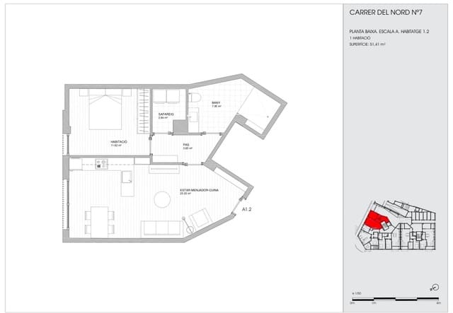 1 chambre Appartement à vendre à Torredembarra - 170 000 € (Ref: 9622571)