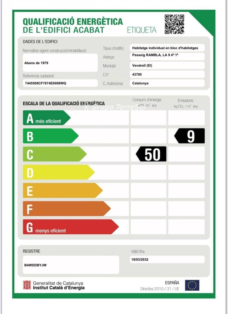 3 sypialnia Mieszkanie na sprzedaż w El Vendrell - 175 000 € (Ref: 9622905)