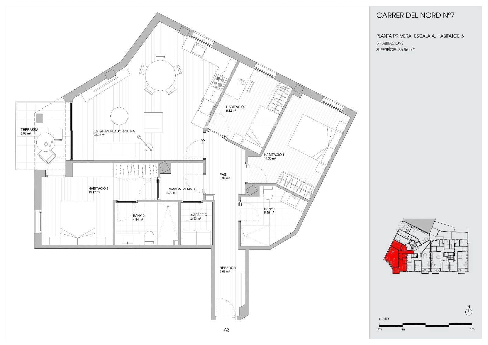 3 bedroom Flat for sale in Torredembarra - € 250,000 (Ref: 9722644)