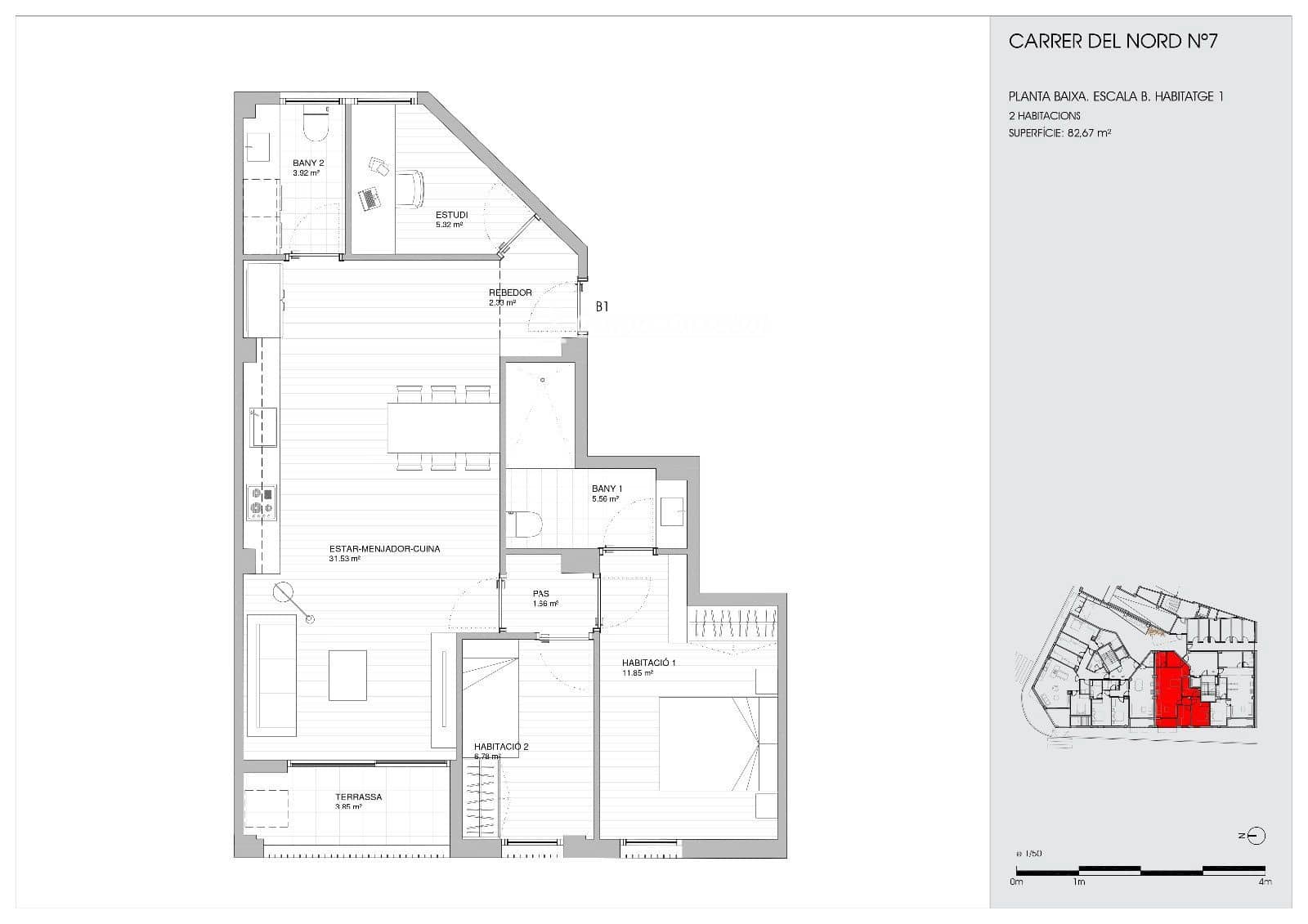 2 bedroom Flat for sale in Torredembarra - € 245,000 (Ref: 9731213)