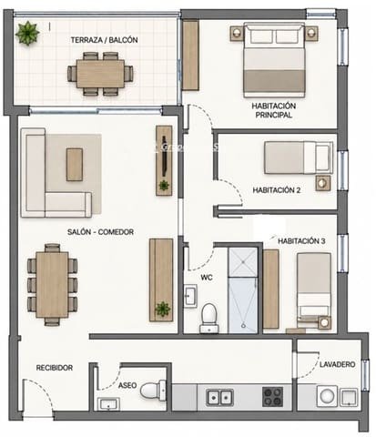 3 soverom Leilighet til salgs i Segur de Calafell, Calafell - € 185 000 (Ref: 9789568)