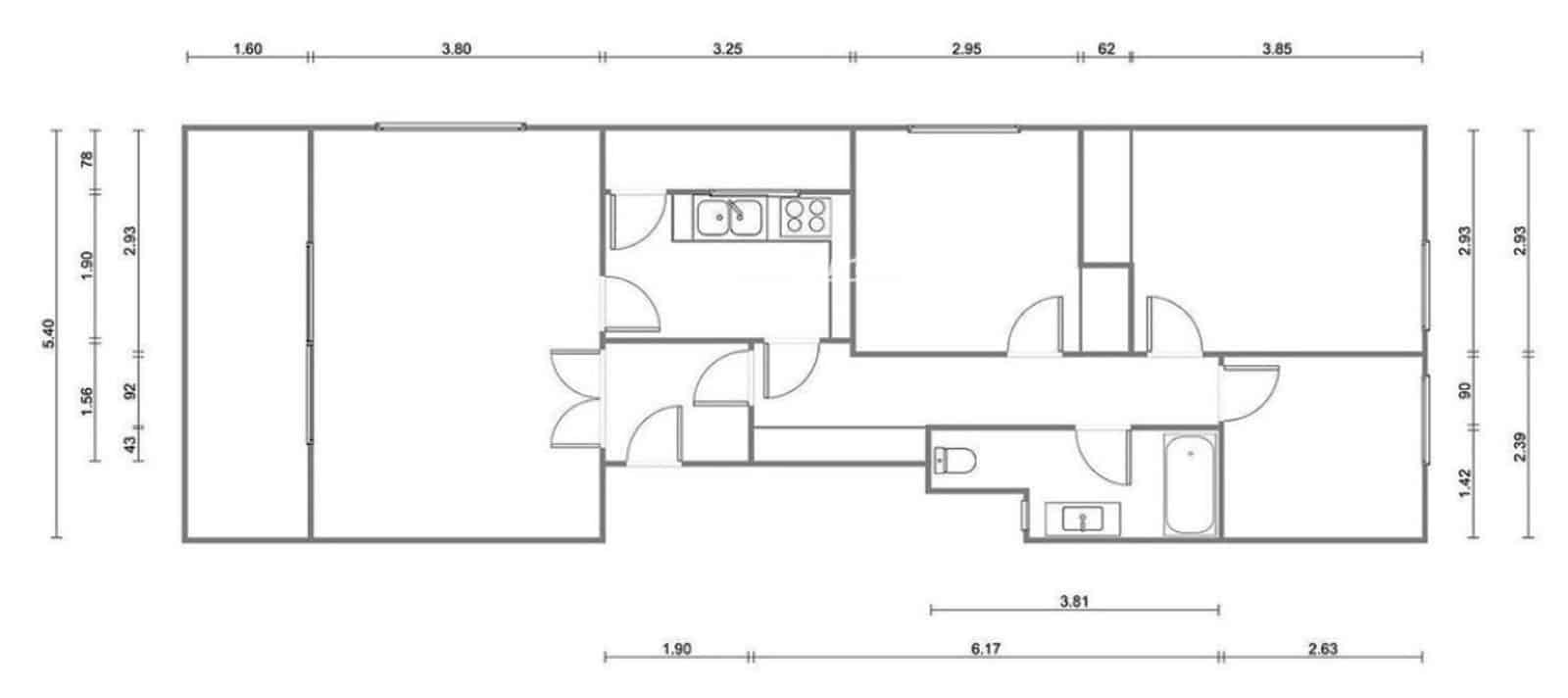 3 camera da letto Appartamento in vendita in Cunit - 210.000 € (Rif: 9790042)