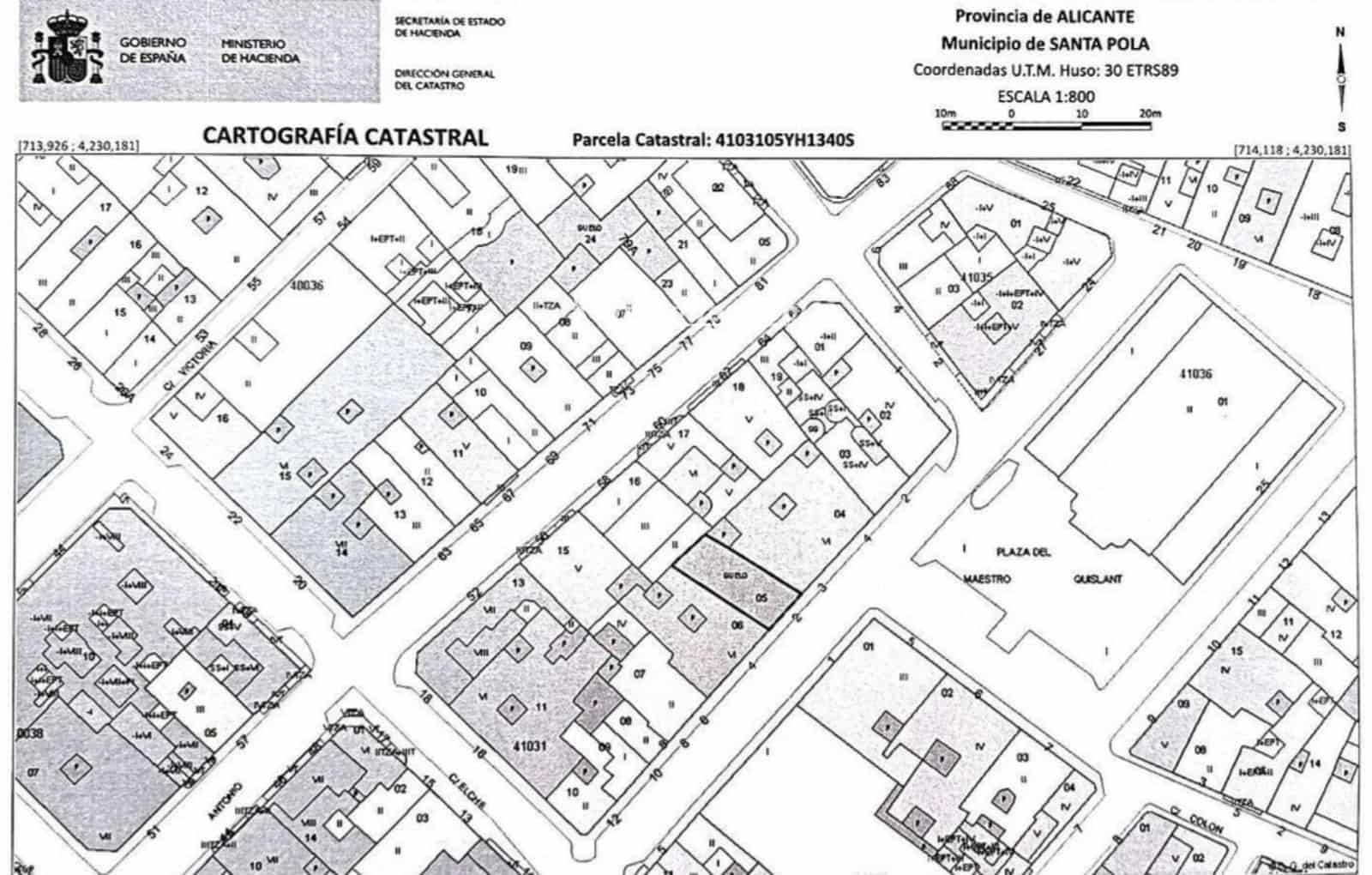 Byggegrund til salg i Santa Pola - € 200.000 (Ref: 9882190)