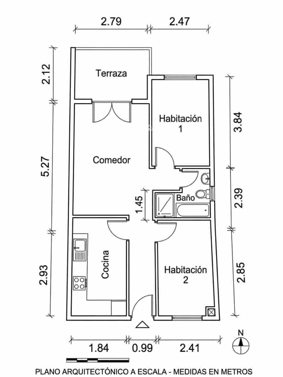 2 Zimmer Wohnung zu verkaufen in Torredembarra mit Pool - 165.000 € (Ref: 9906754)