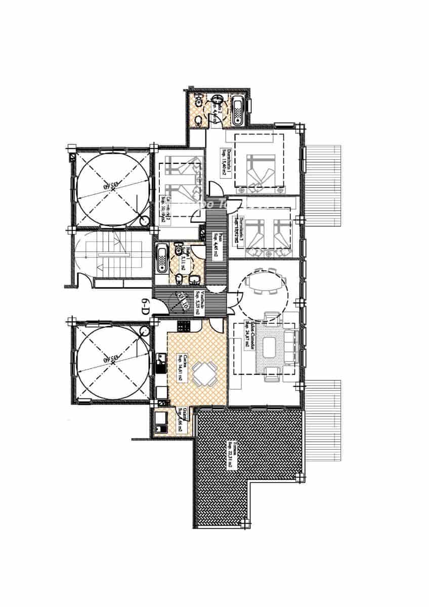 3 sovrum Takvåning till salu i Elche / Elx med pool garage - 439 000 € (Ref: 9914922)