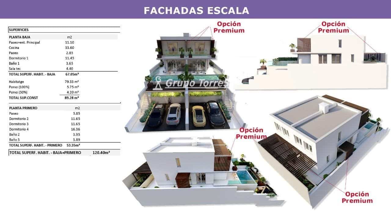 4 bedroom Townhouse for sale in Segur de Calafell with pool garage - € 490,000 (Ref: 9965879)