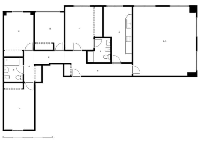 4 camera da letto Appartamento in vendita in Gandia con garage - 440.000 € (Rif: 4459287)