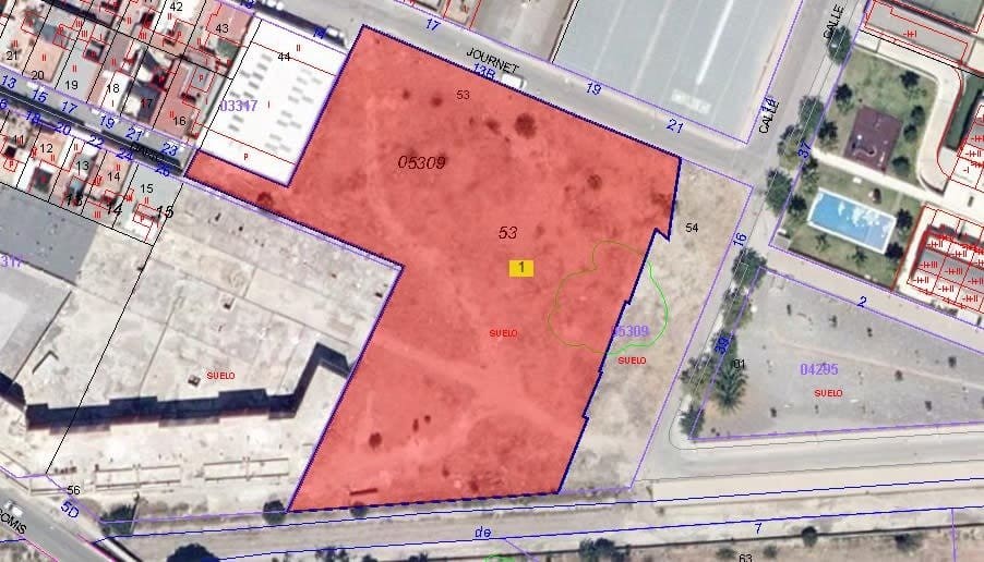 Byggegrund til salg i Carcaixent - € 552.000 (Ref: 7015754)