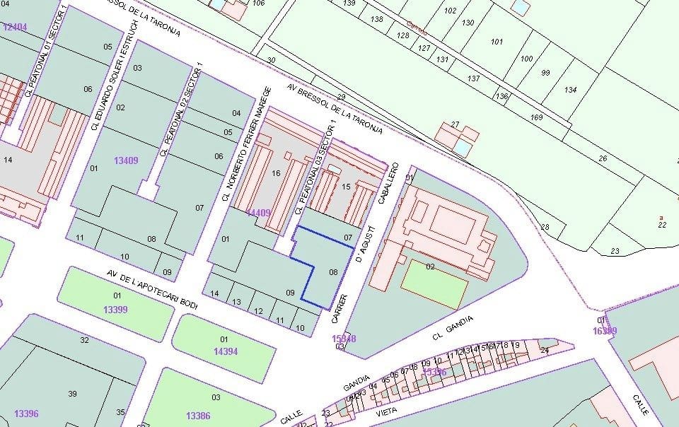 Byggegrund til salg i Carcaixent - € 766.480 (Ref: 7015755)