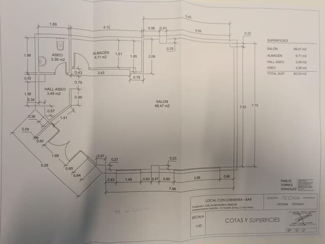 Erhverv til salg i Gandia - € 135.000 (Ref: 7793536)