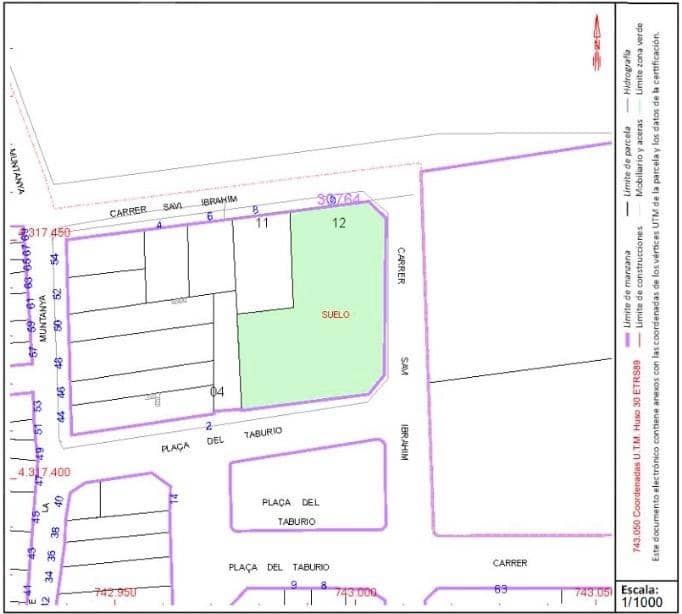 Tontti myytävänä paikassa Gandia - 99 000 € (Ref: 8590899)