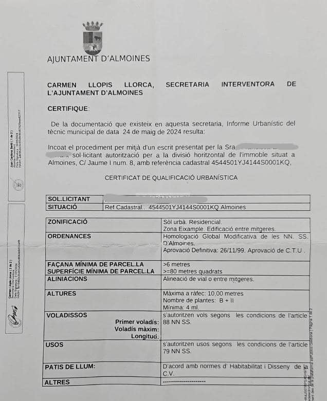 Bouwgrond te koop in Almoines - € 600.000 (Ref: 8662620)