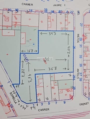 Building Plot for sale in Almoines - € 600,000 (Ref: 8662620)