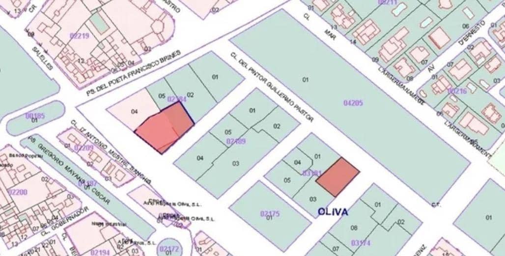 Tomt till salu i Oliva - 664 000 € (Ref: 8781643)