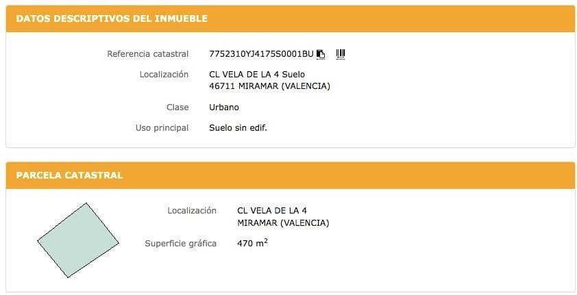 Tontti myytävänä paikassa Miramar - 107 100 € (Ref: 8862586)