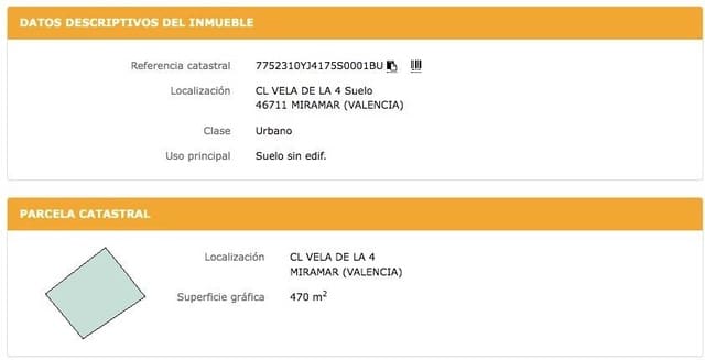 Building Plot for sale in Miramar - € 107,100 (Ref: 8862586)