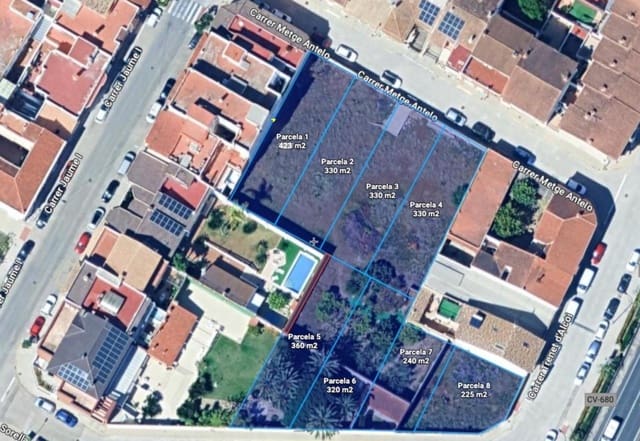 Building Plot for sale in Almoines - € 70,000 (Ref: 8874834)