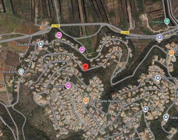 Bouwgrond te koop in Monte Pego, Pego - € 39.000 (Ref: 8923946)