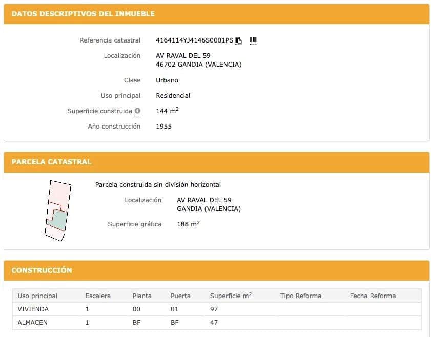 Ruin til salg i Gandia - € 199.900 (Ref: 8982607)