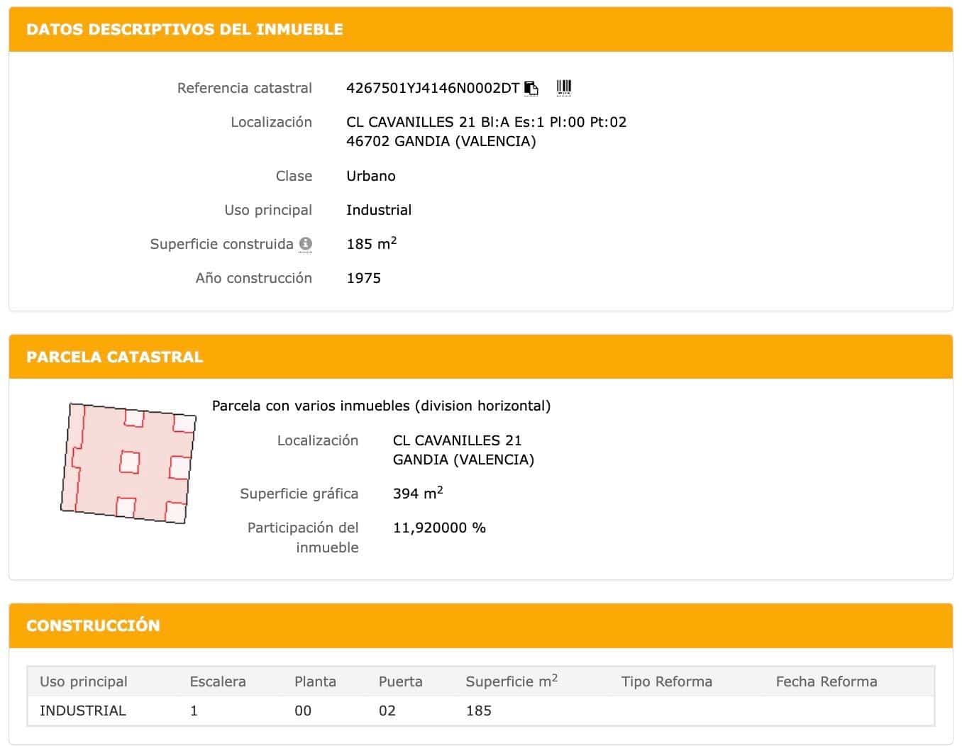 Erhverv til salg i Gandia med garage - € 189.000 (Ref: 9014613)