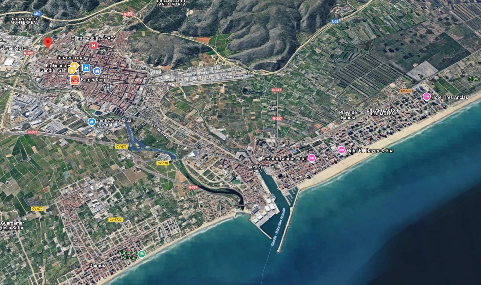 4 sypialnia Mieszkanie na sprzedaż w Gandia - 120 175 € (Ref: 9104492)