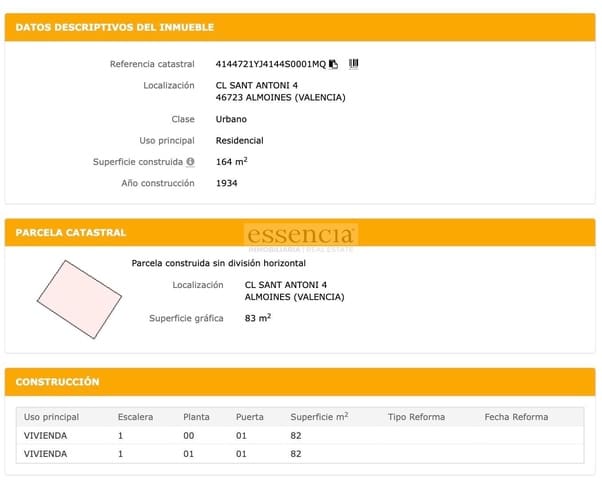 3 soverom Finca/Herregård til salgs i Almoines - € 112 000 (Ref: 9104498)